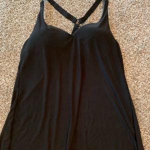 Size Large Black Tankini Top